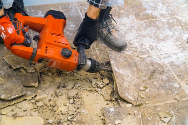 Floor Demolition in Flower Mound