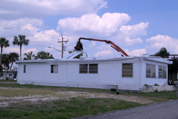 Mobile Home Demolition in Flower Mound
