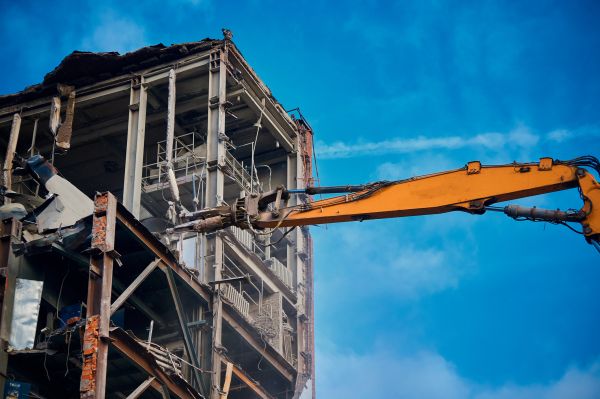Factory Demolition in Flower Mound