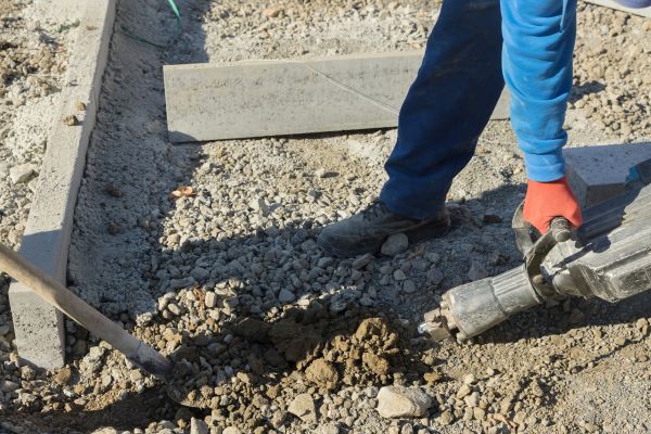 Walkway Demolition in Flower Mound