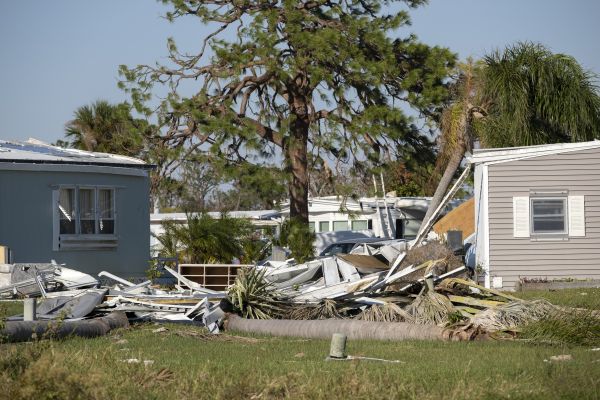Double Wide Demolition in Flower Mound