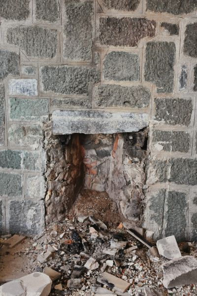 Hearth Demolition in Flower Mound
