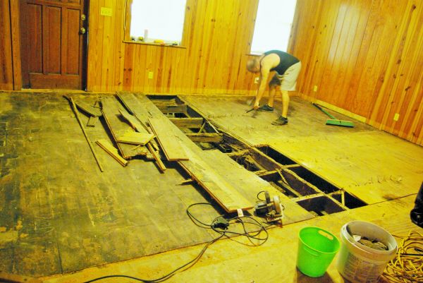 Subfloor Demolition in Flower Mound