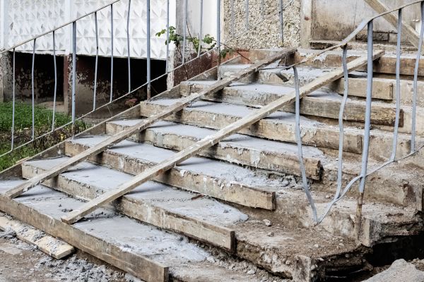 Staircase Demolition in Flower Mound